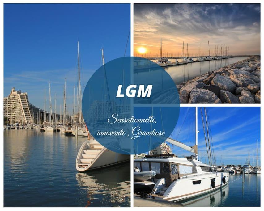 Les Marines De Haute Plage*Lumineux*Parking La Grande Motte Ngoại thất bức ảnh